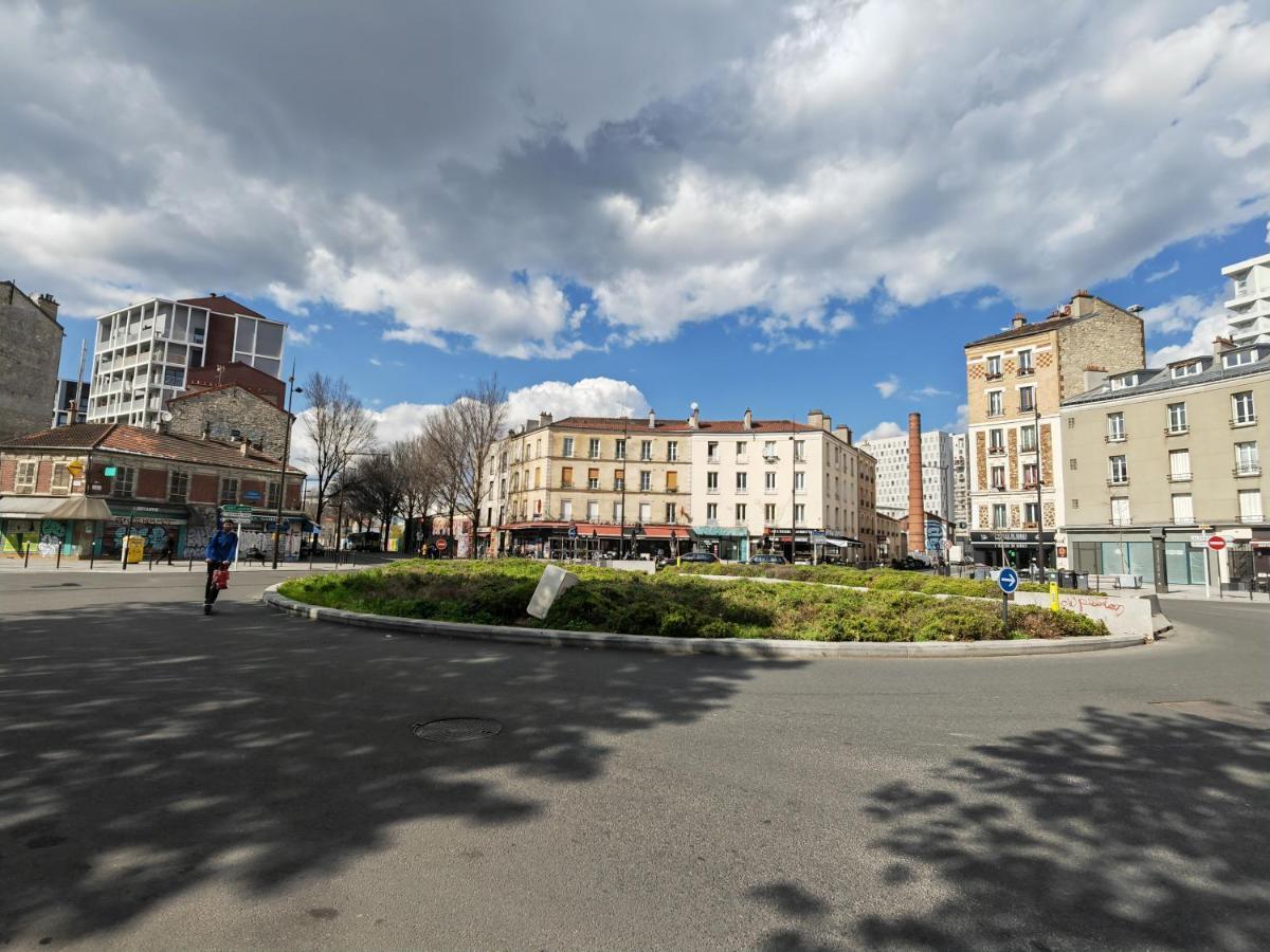 Cosy Appartement T2 Proche Paris Іврі-сюр-Сен Екстер'єр фото