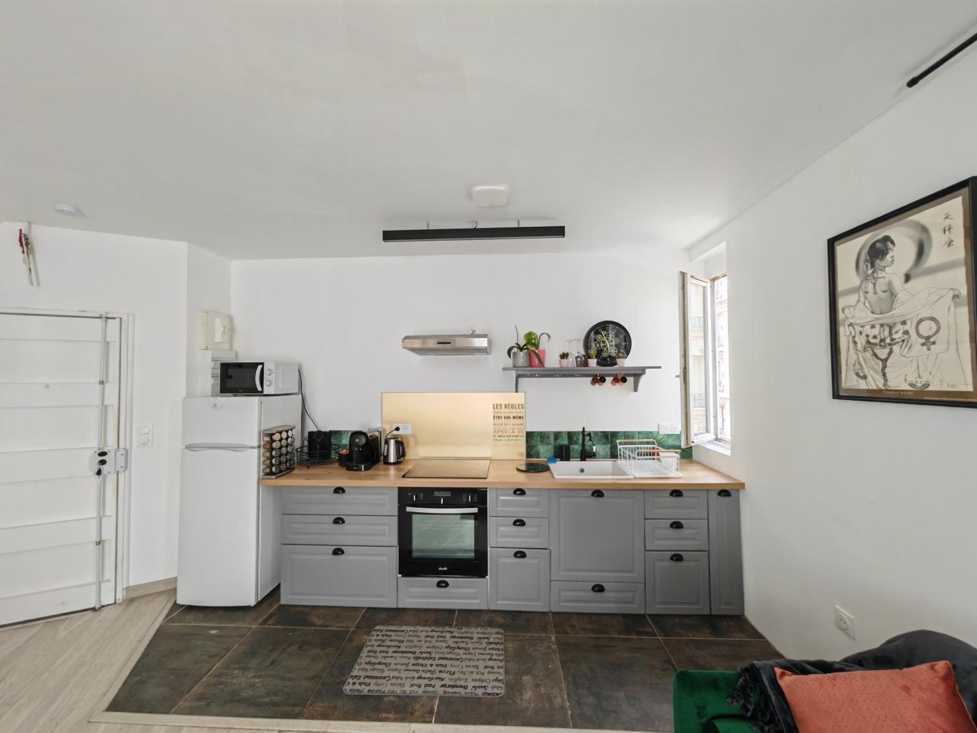 Cosy Appartement T2 Proche Paris Іврі-сюр-Сен Екстер'єр фото
