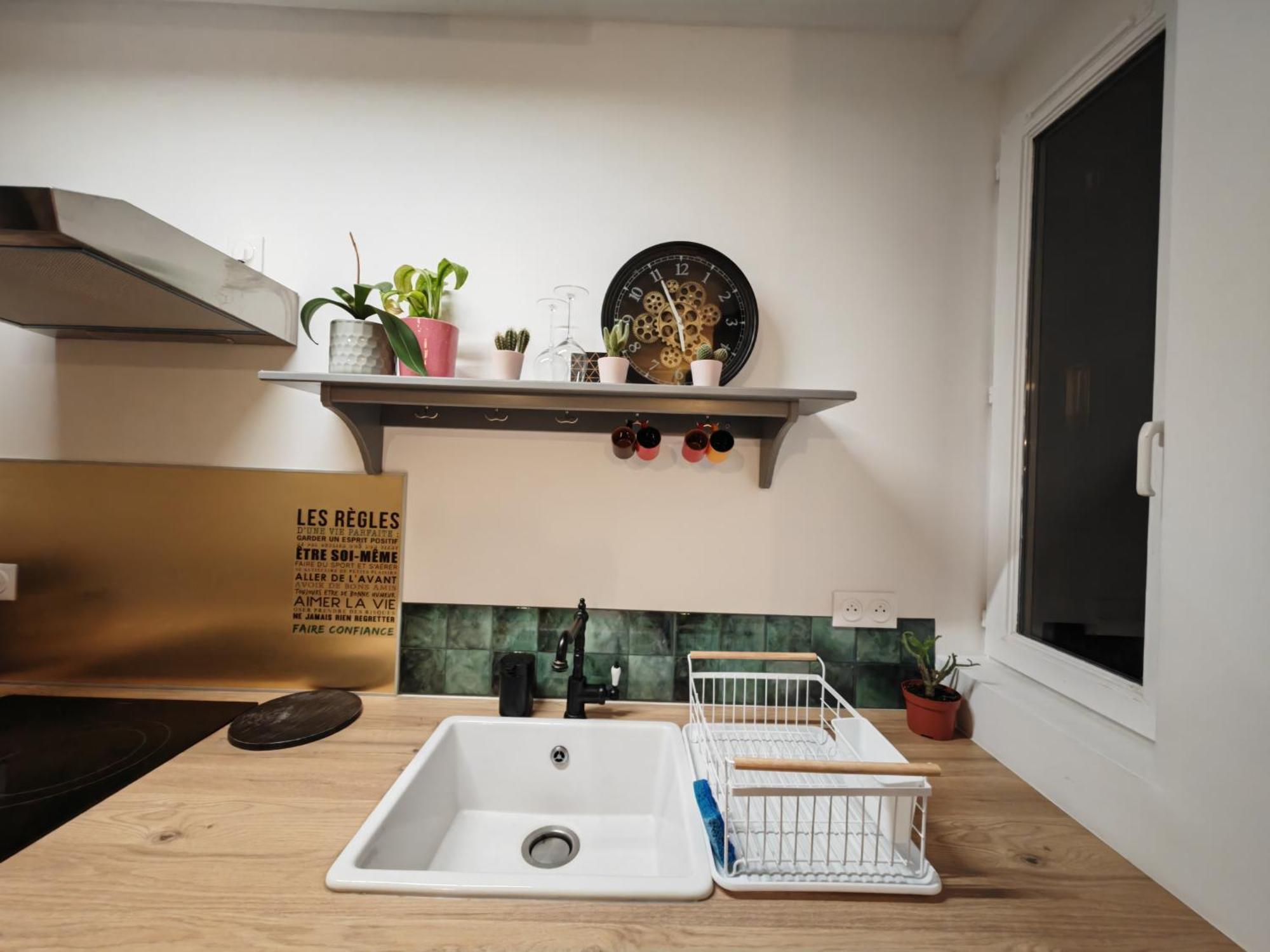 Cosy Appartement T2 Proche Paris Іврі-сюр-Сен Екстер'єр фото