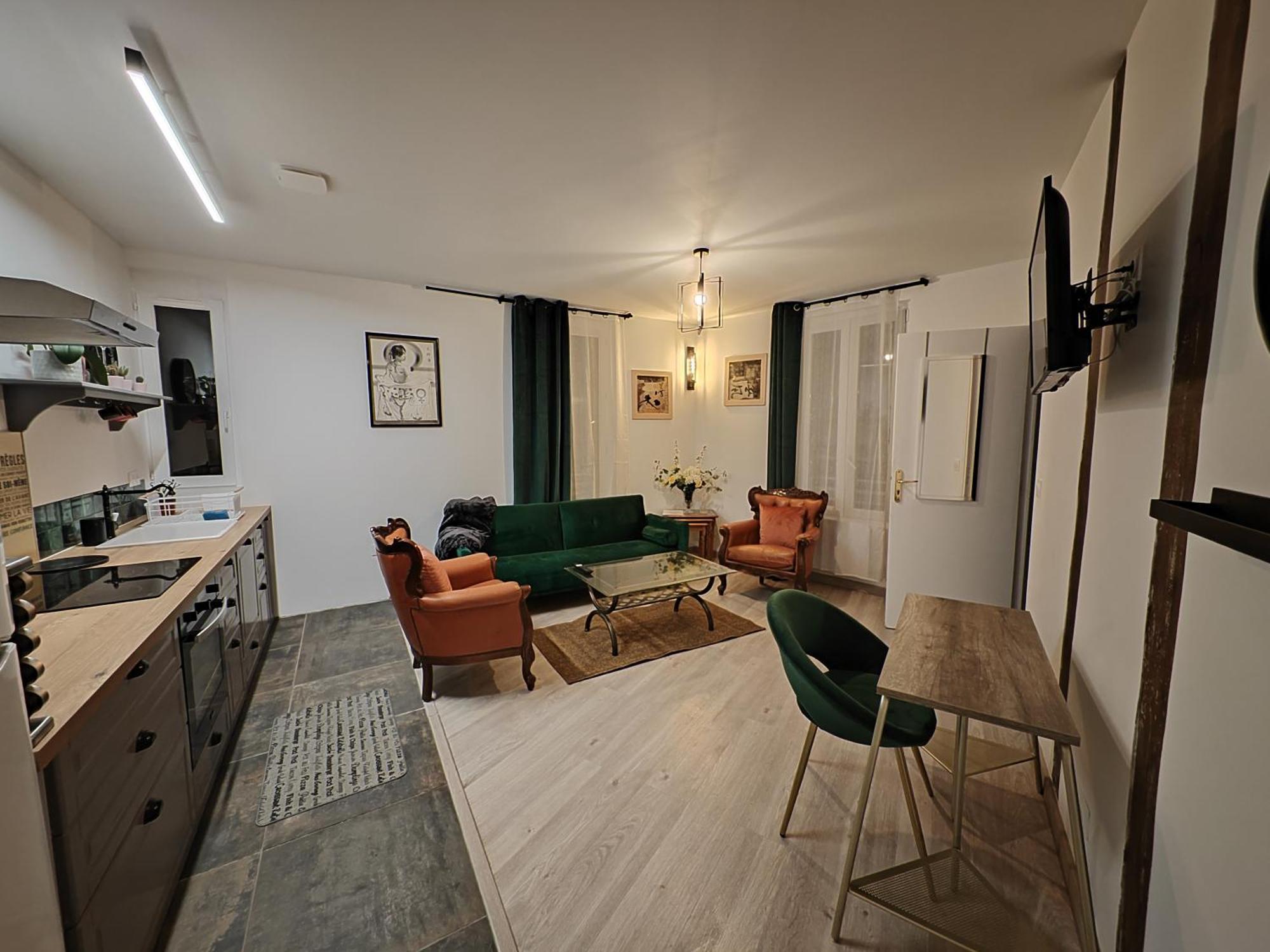 Cosy Appartement T2 Proche Paris Іврі-сюр-Сен Екстер'єр фото
